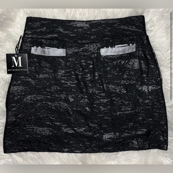 Motherputter Golf Outfit Black Silver Small NWT - Picture 5 of 9